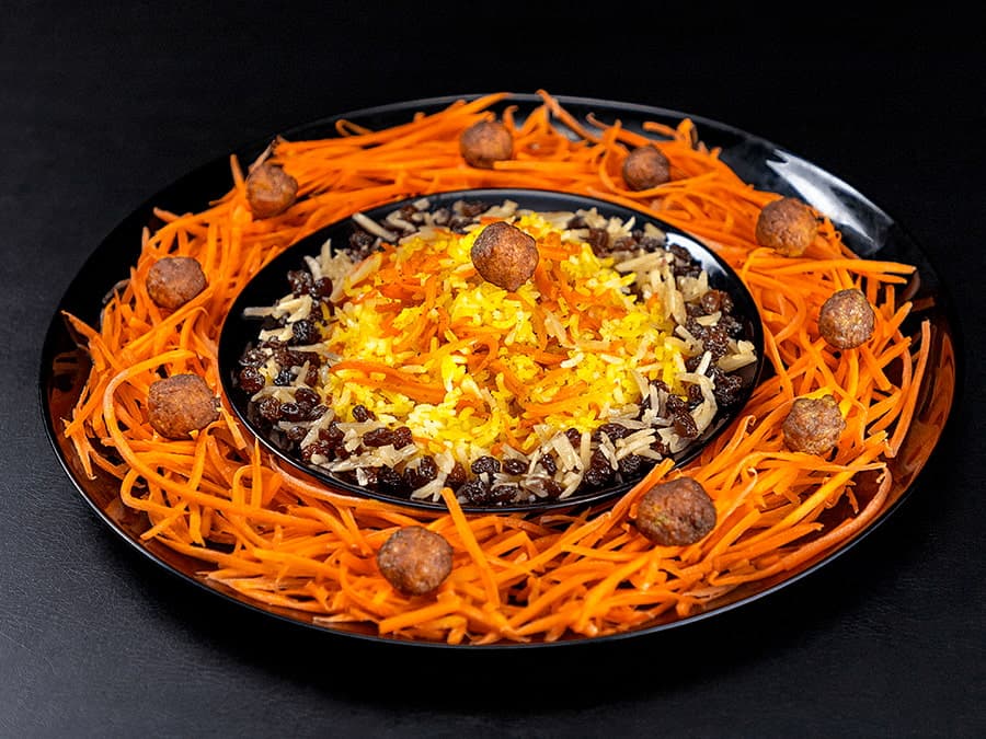 هویجپلو با گوشت