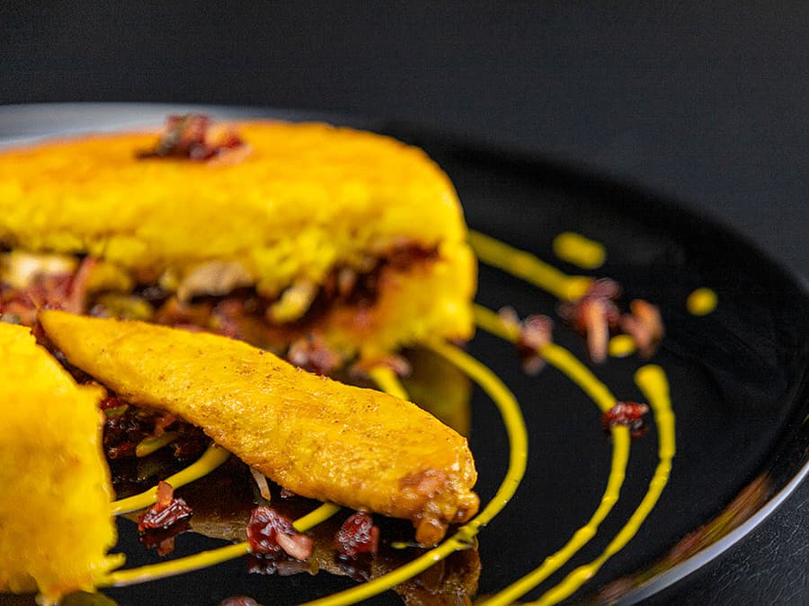 تهچین مرغ