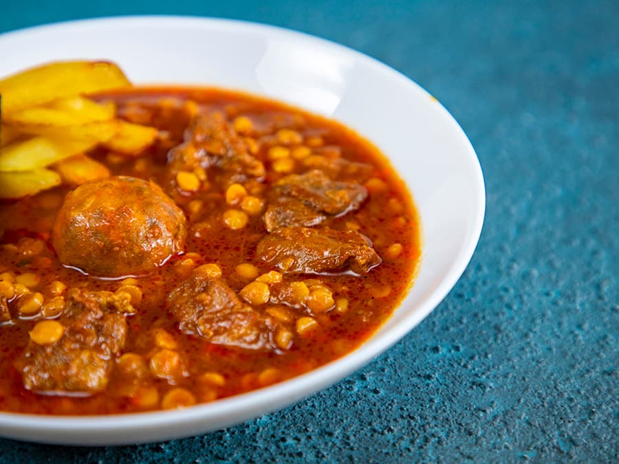 خورش قیمه سیبزمینی